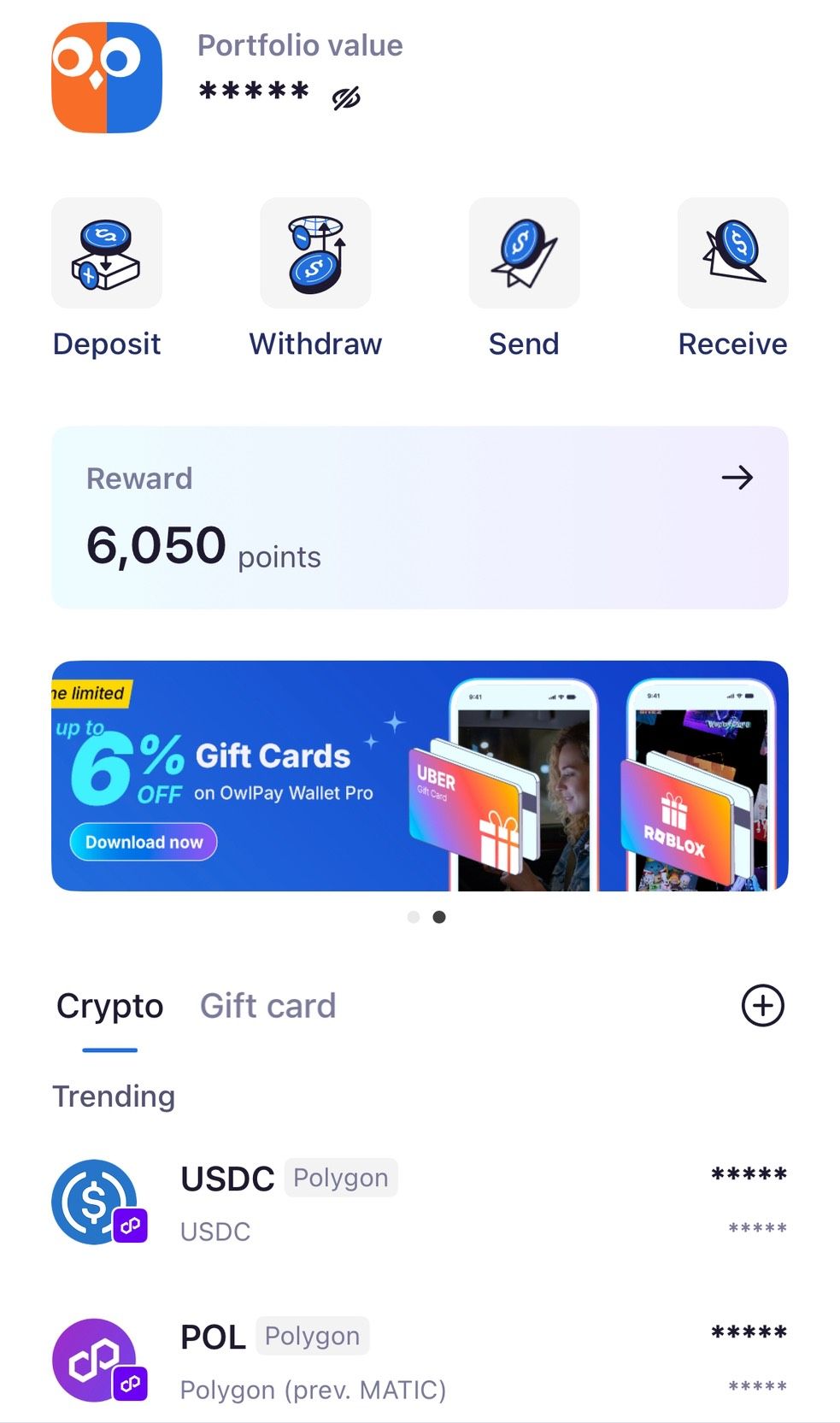 OwlPay Wallet Pro demo.jpg