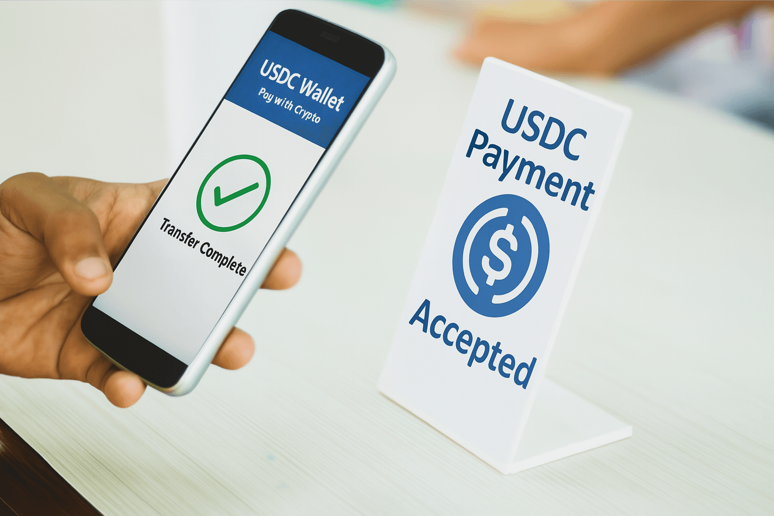 USDC Payment accepted